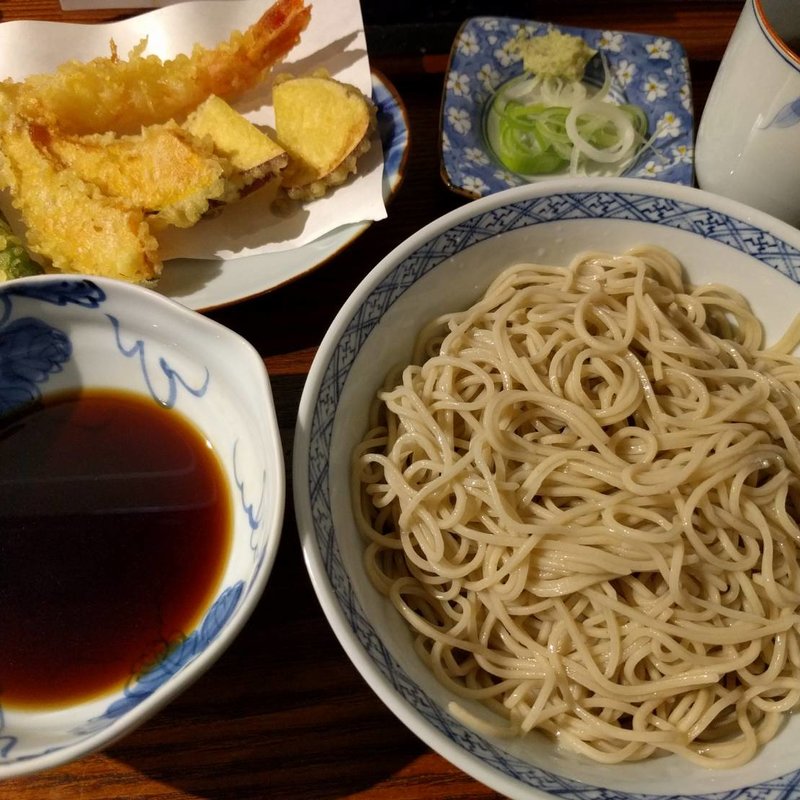 天せいろそば(そばうどん佐保多)