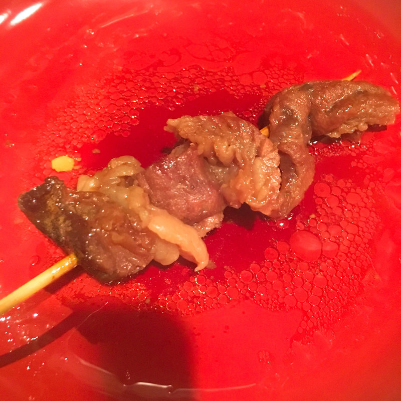 牛すじ(日本橋 お多幸本店)