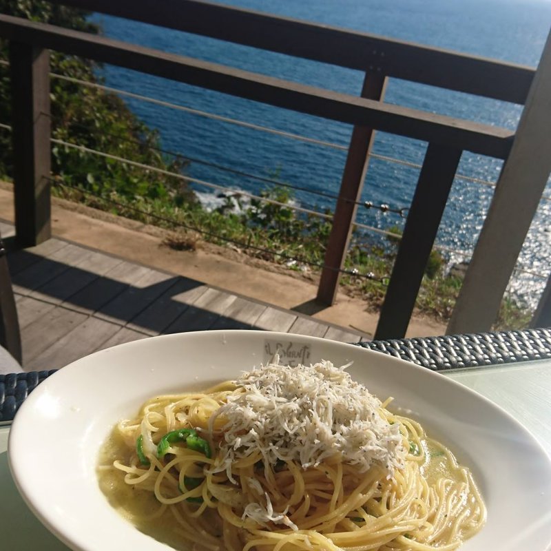 しらすのペペロンチーノ(イルキャンティ・カフェ 江の島)
