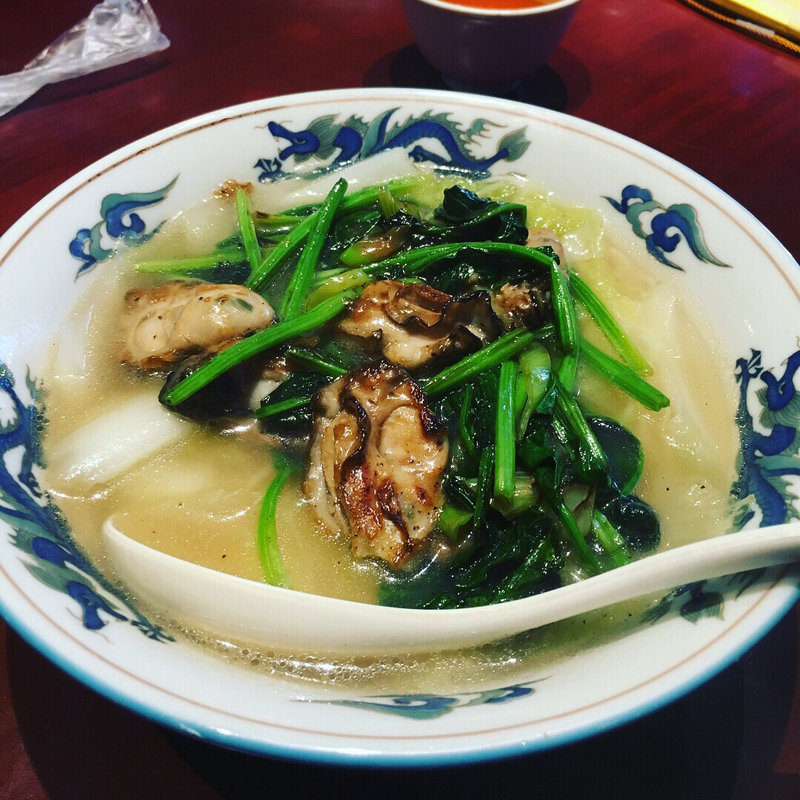 カキラーメン(白龍トマト館)
