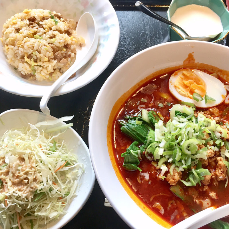 酸辣湯麺セット(本格中華料理 永利 六本木店)