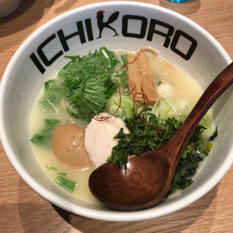 純鶏あおさそば(鶏そば十番156 トリエ京王調布店)