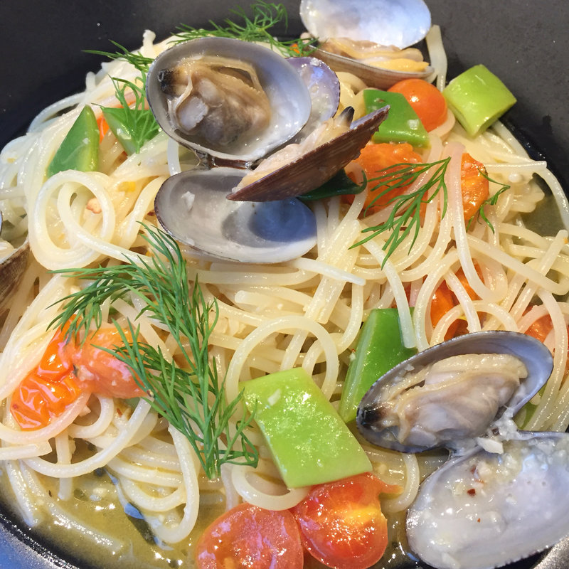 ボンゴレパスタ(コスメキッチン アダプテーション)