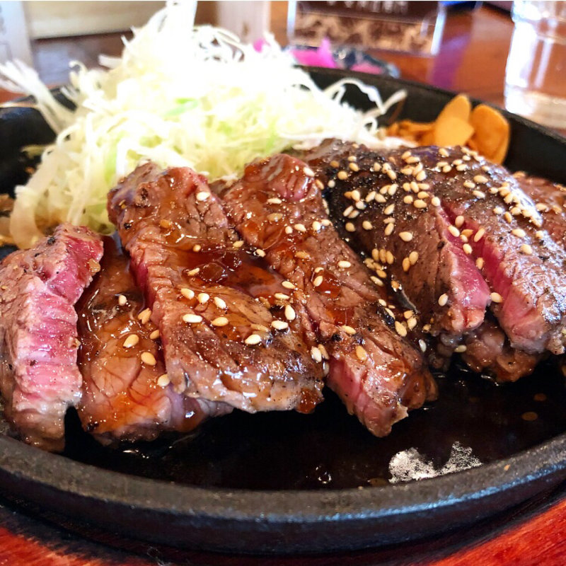 ビフテキ(食堂 肉左衛門)