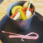 農園野菜のサラダ