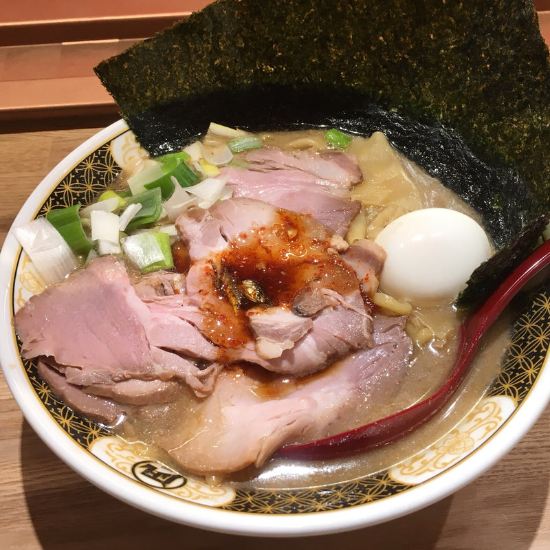 すごい煮干ラーメン特製(ラーメン凪 福岡空港店)