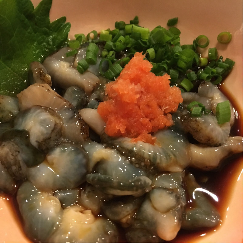 青なまこ(居酒屋 酒仙洞 （しゅせんどう）)