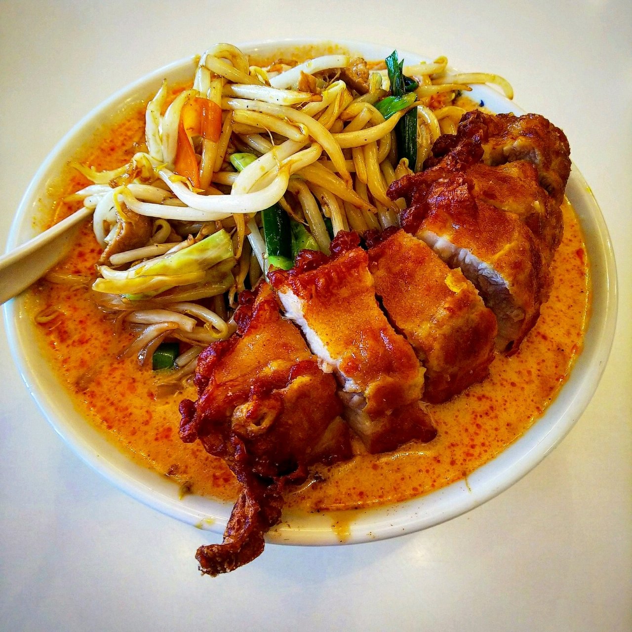 辛い排骨タンメン(濃厚湯麺 フタツメ 伊勢崎店)の口コミ一覧