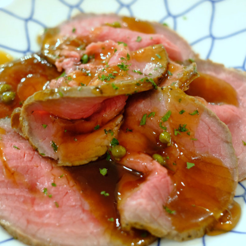 ローストビーフ(SakeLabo暢ぺ)