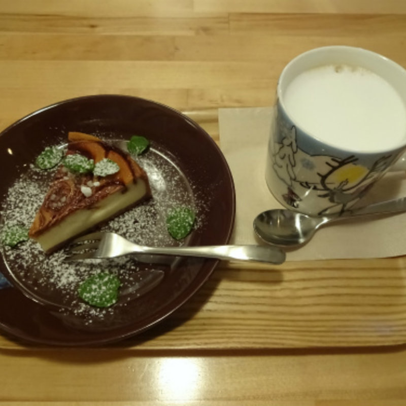 北欧チーズケーキセット(poro珈琲 (Kahvila poro))