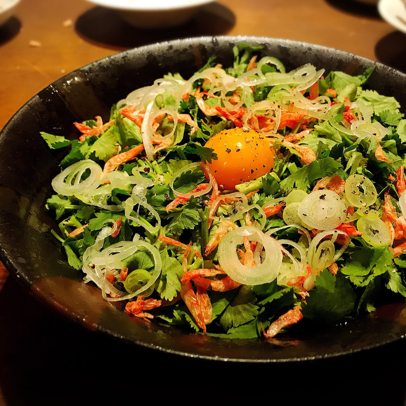 パクそば（塩ダレ油そば）(いが嵐倉庫 )