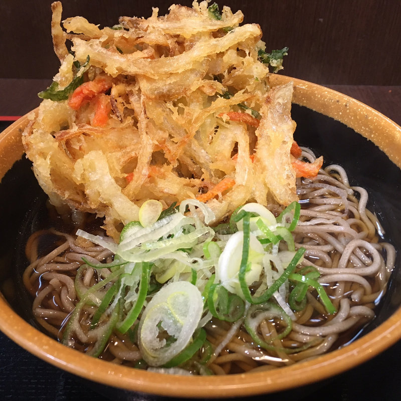 かき揚げそば(めとろ庵 新木場店 )