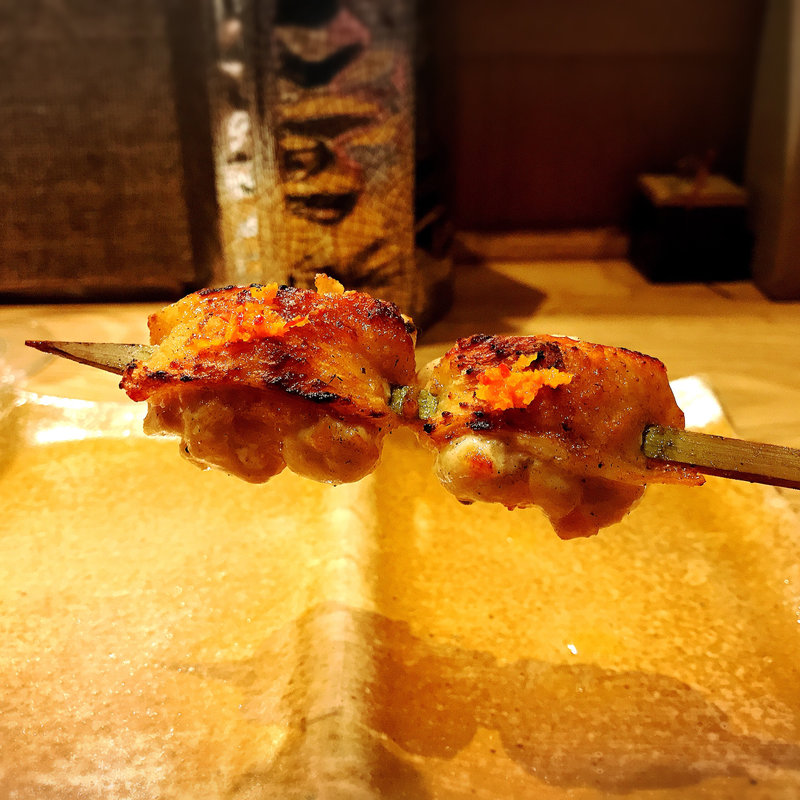 比内地鶏のモモ炙り(とり茶太郎)