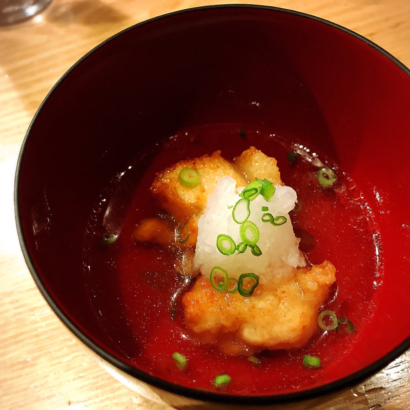 唐揚げの揚げ出し風(とり茶太郎)