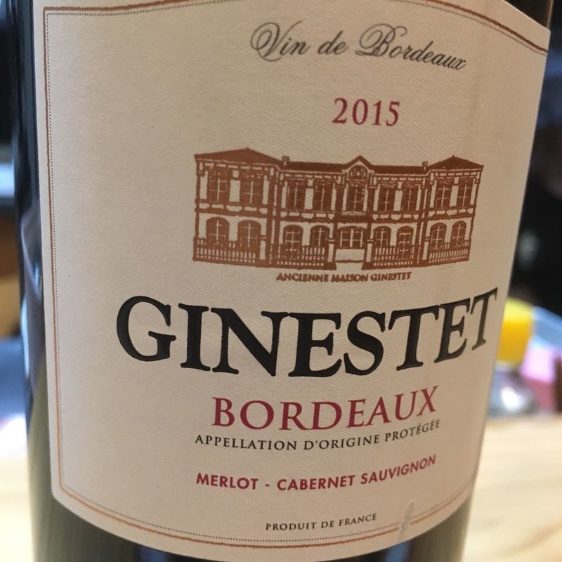 GINESTET 2015(塩梅)