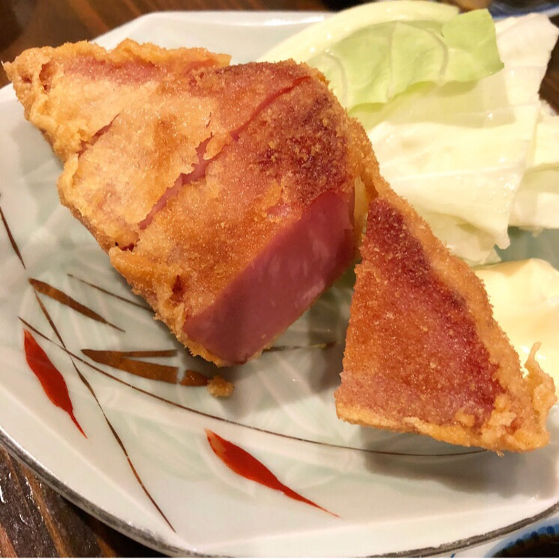 ハムカツ(酒食堂 燦)