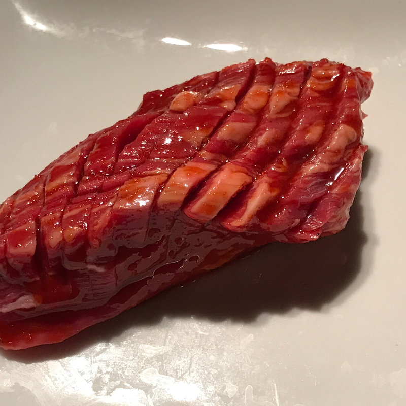 上ハラミステーキ(あぶりや なんばダオーレ店)