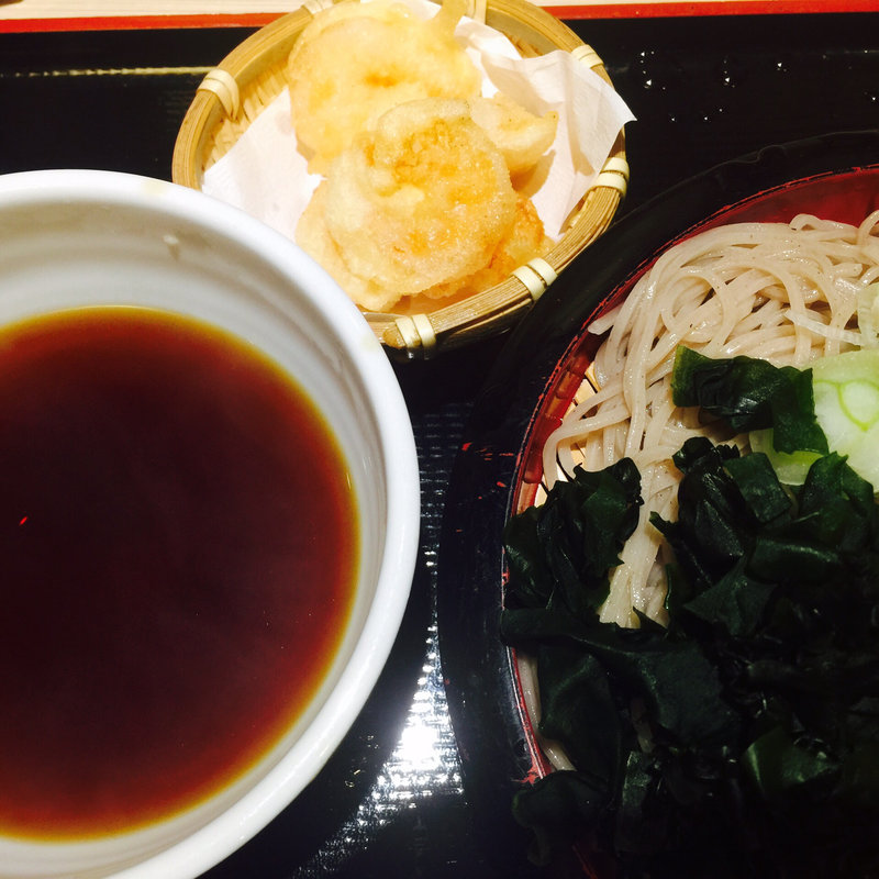 小海老天つけそば (四谷　政吉 （ 【旧店名】政吉そば）)