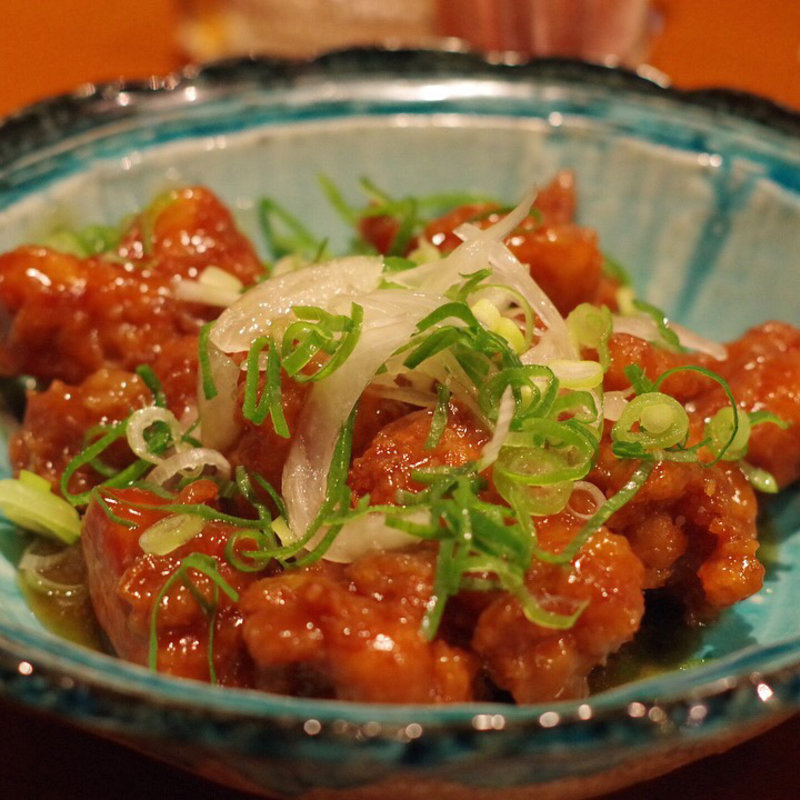 鶏肉の甘酢あんかけ(まさまさとてるてる )