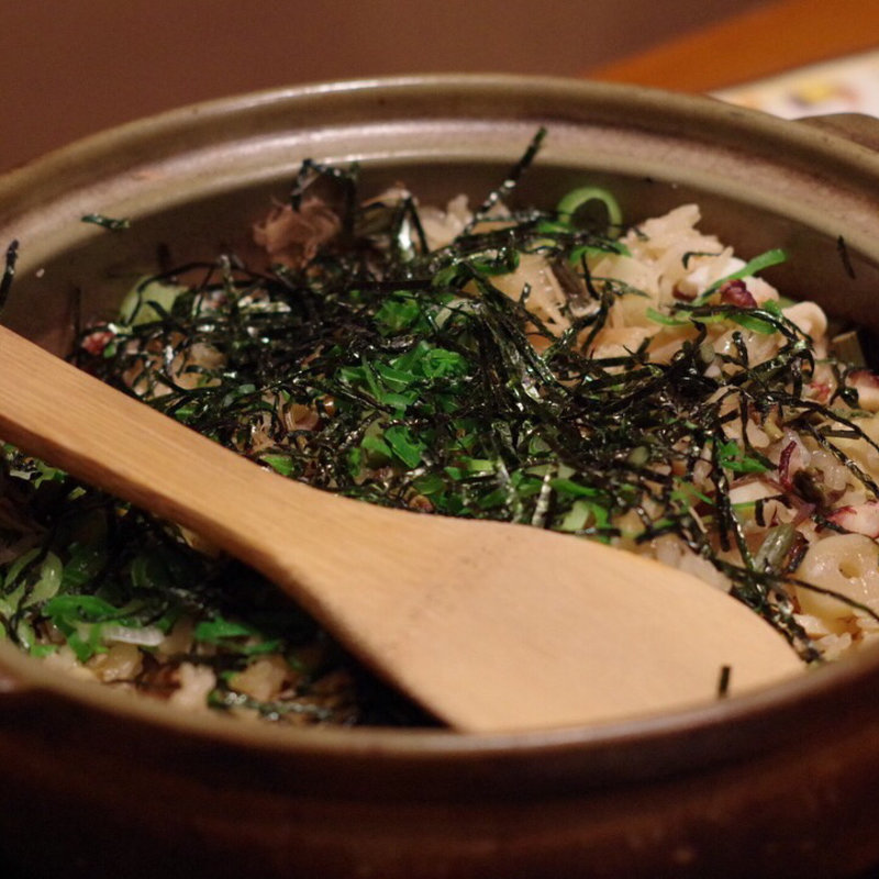 土鍋のたこめし(まさまさとてるてる )