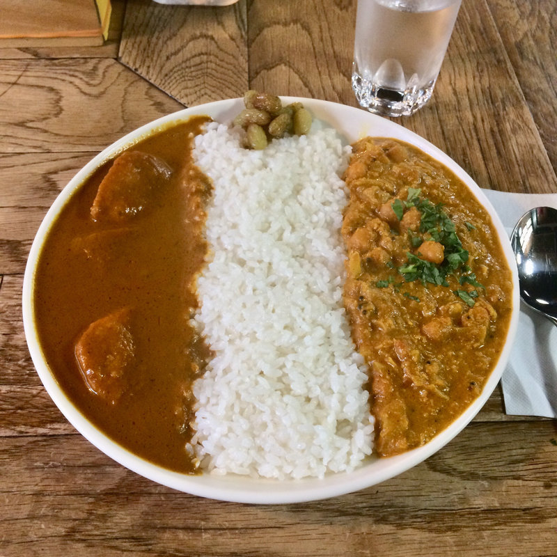 ダブルカリー(葡萄舎)