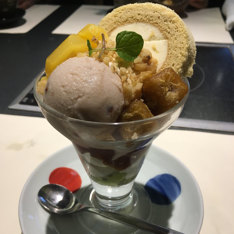 秋の味覚ぱふぇ(梅の花 百道店 （うめのはな）)