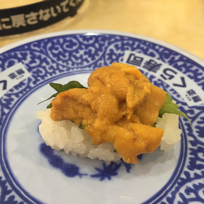 うに(くら寿司 明石魚住店)