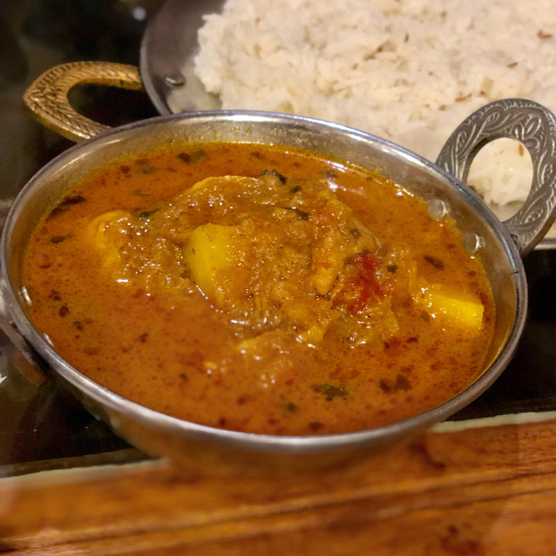 ベンガルチキンカレー(バラティ インディアン レストラン)