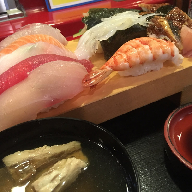 特上にぎり(割烹 田舎 )