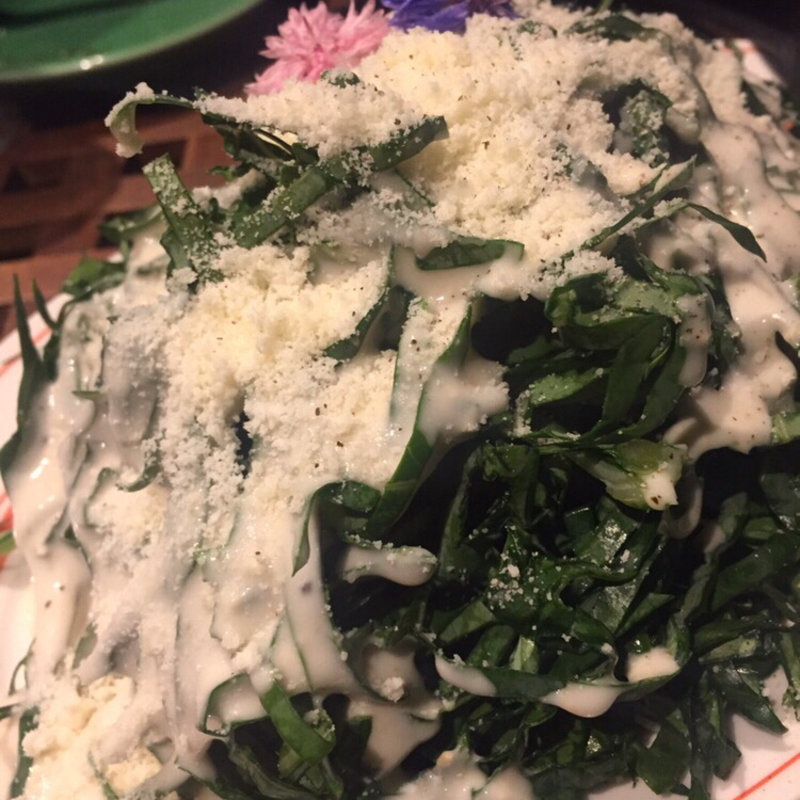 生ケールのサラダ(STAND BY FARM)