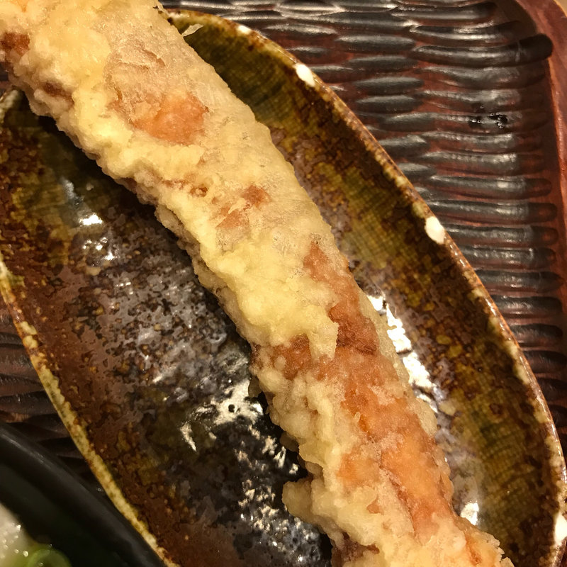 日替り ちくわ天(うどん 丸香)