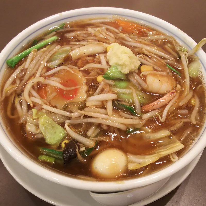 百菜 川崎 五目あんかけ湯麺(たんめん専門店 百菜 アトレ川崎店)