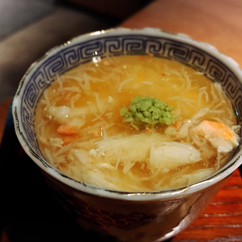 蟹あんかけ茶碗蒸し(酒家 の元)