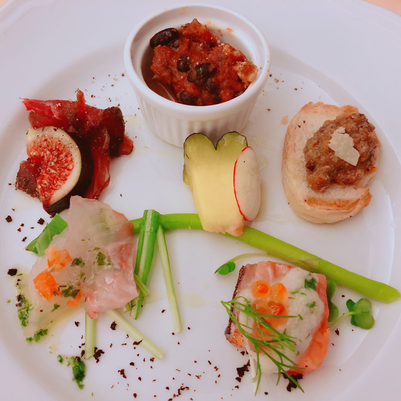 旬の前菜盛り合わせ(COVA TOKYO （コヴァ トーキョー）)