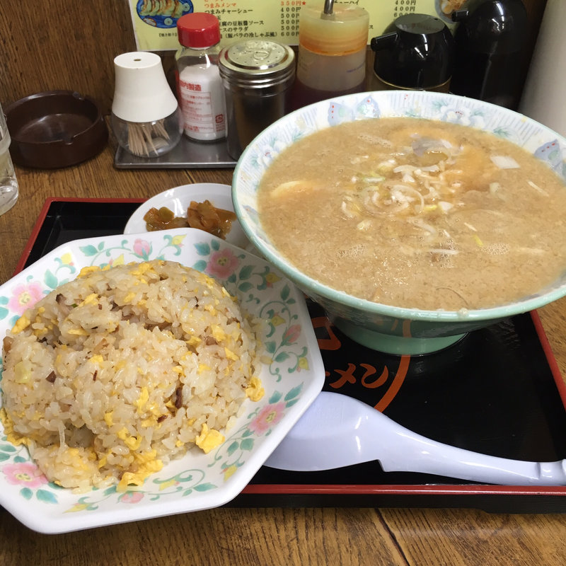 マル得Aセット(環七土佐っ子ラーメン)