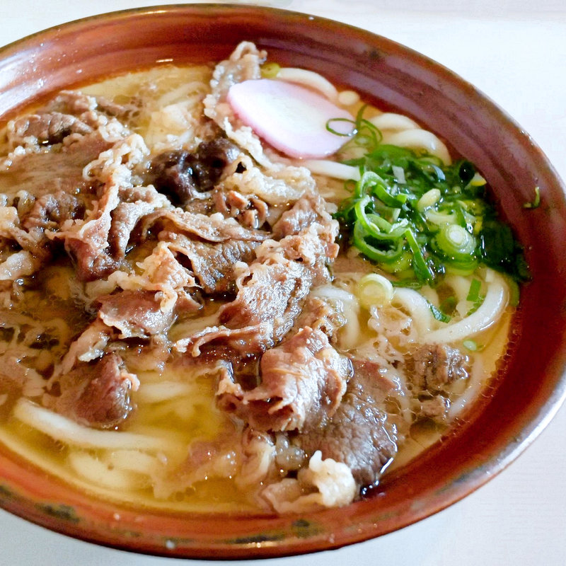 肉うどん(おおもり手打うどん )