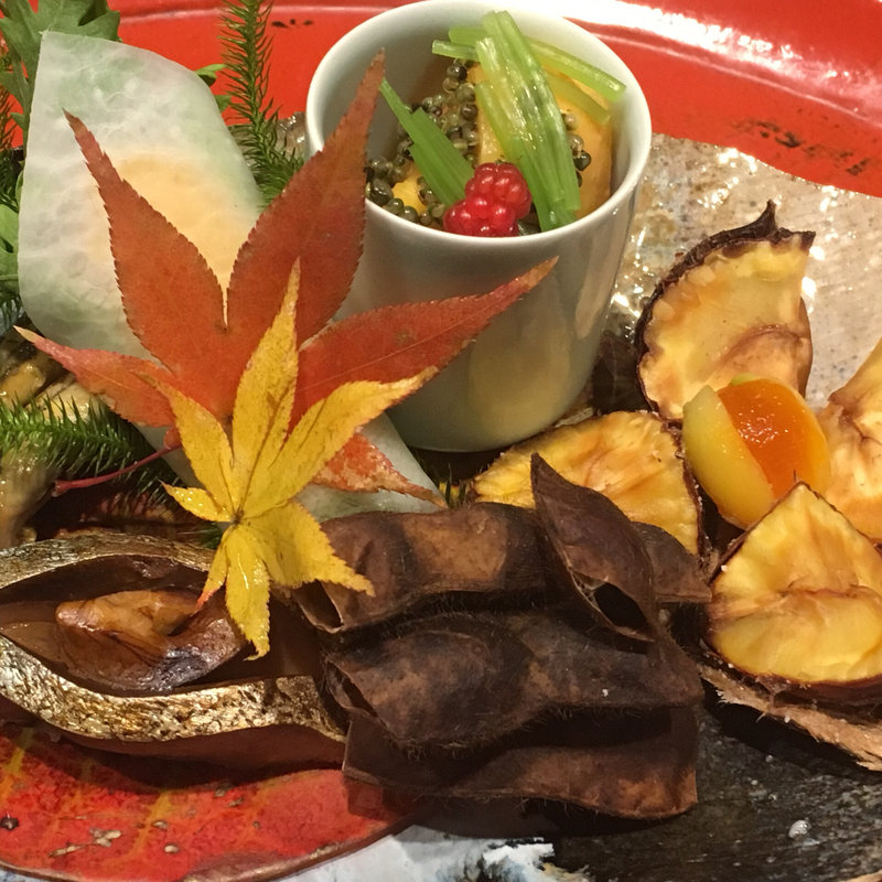 先付八寸(草喰 なかひがし （そうじき なかひがし）)