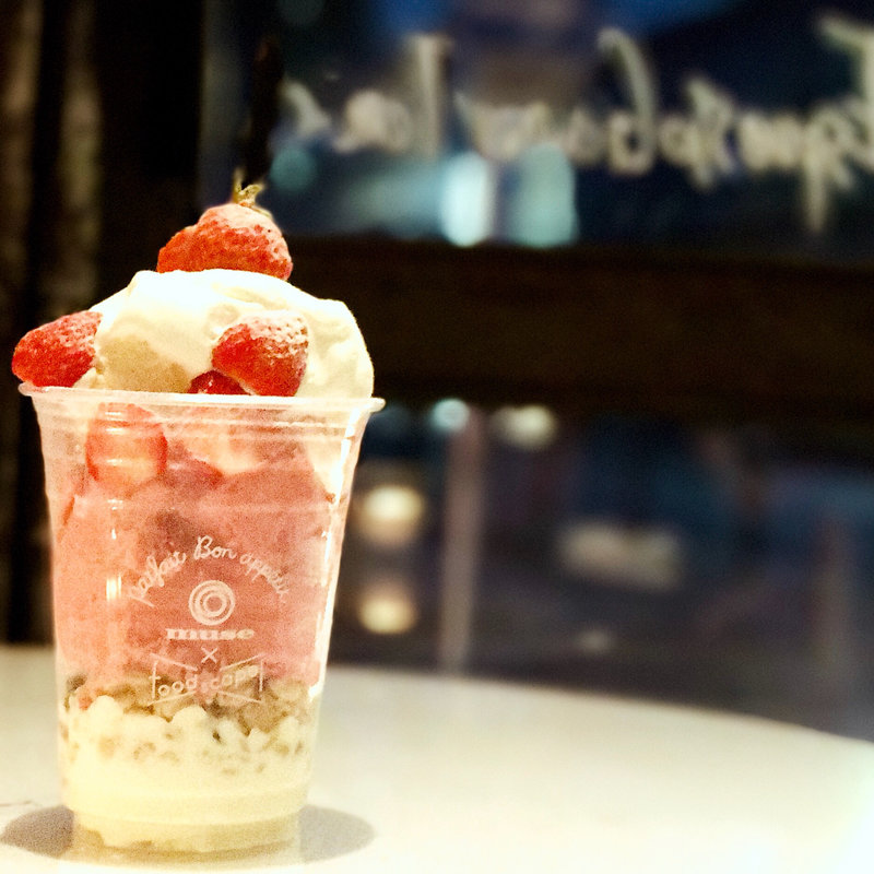 いちごパフェ(muse osaka(ミュゼ　大阪))