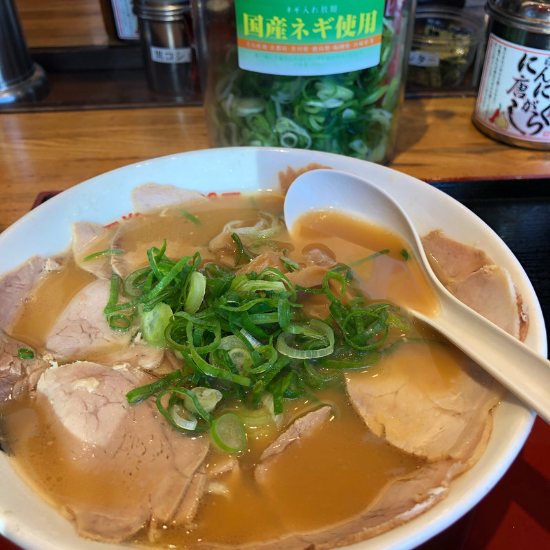 チャーシューメン(ラーメン横綱 岸和田店)