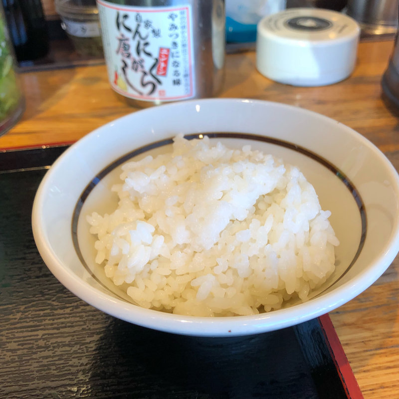白ごはん (小)(ラーメン横綱 岸和田店)