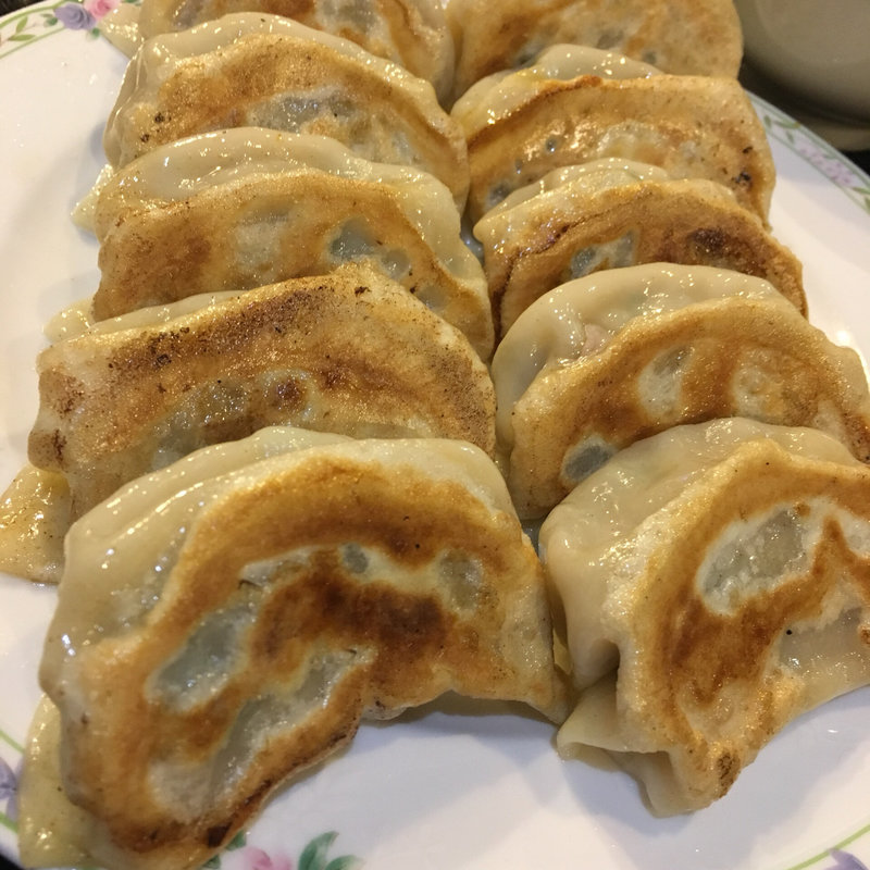 W焼き大餃子セット(中華料理 東園)