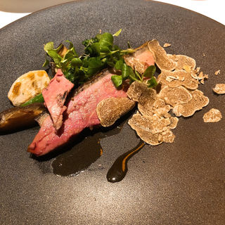 鴨肉のロースト(フレンチ マルゴット・エ・バッチャーレ（Margotto e Baciare）西麻布)