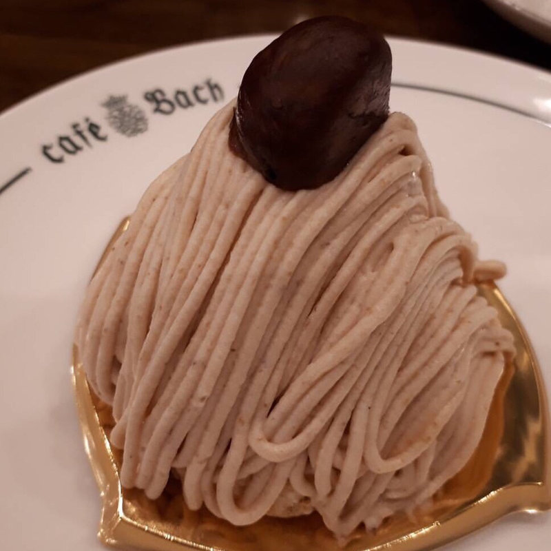 モンブラン(カフェ バッハ)