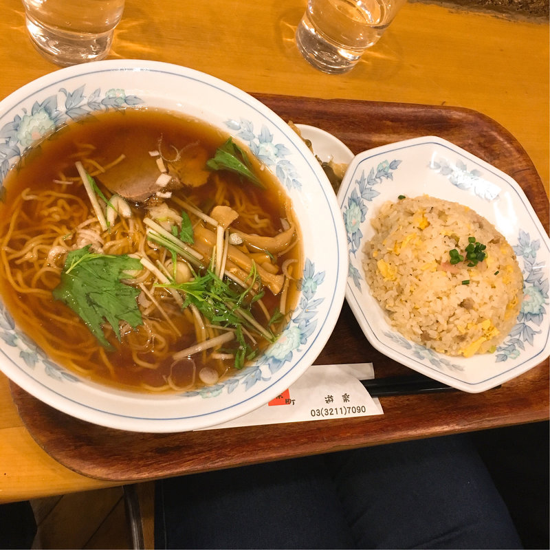 ラーメン&チャーハン(中)(遊楽)