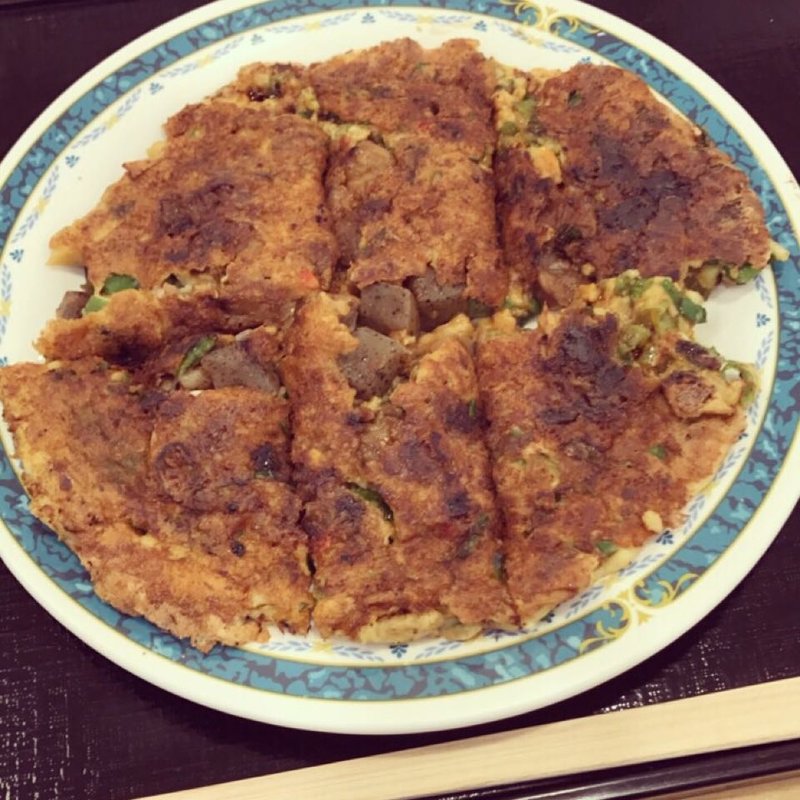 すじねぎ焼き(ねぎ焼やまもと 大阪のれんめぐり店)