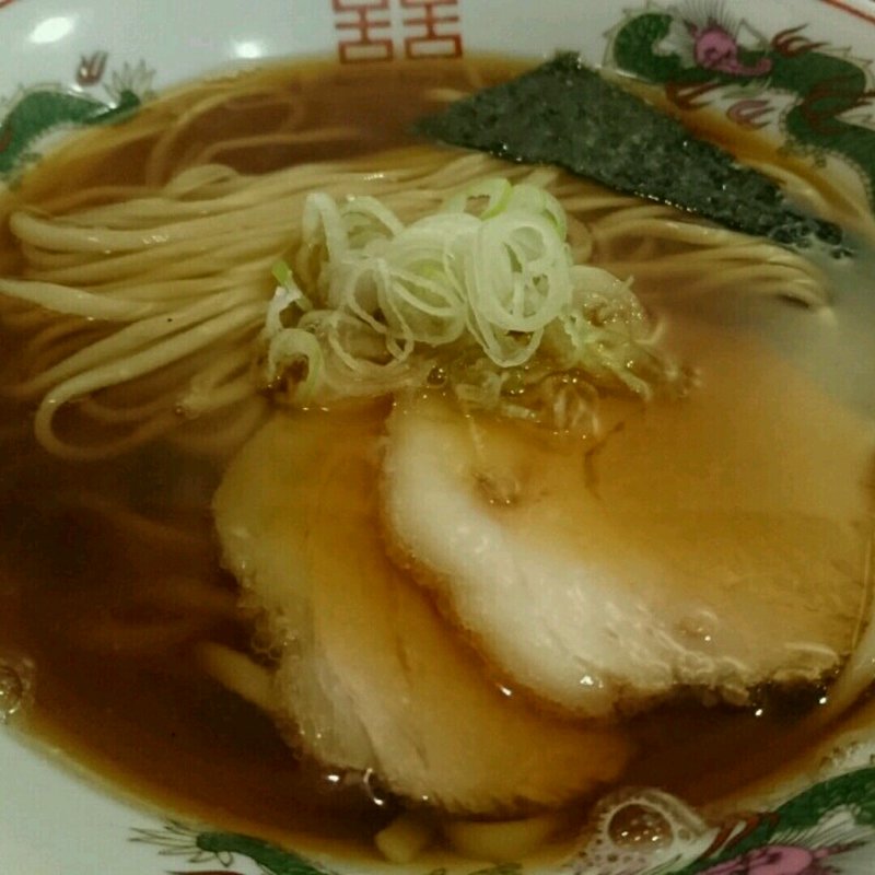 新麦の焼き干し醤油そば(カドヤ食堂 本店 （かどやしょくどう）)