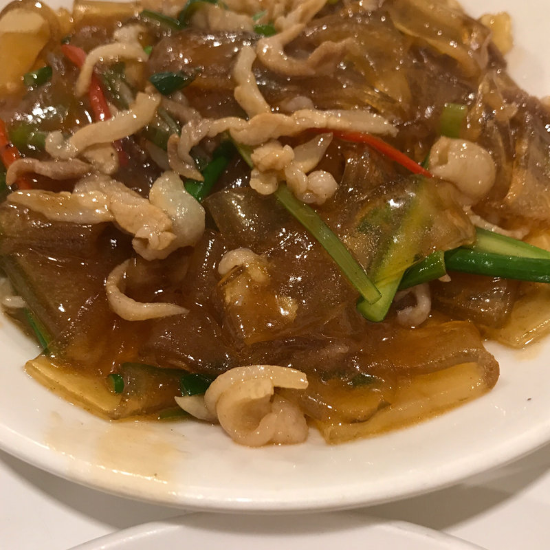 豚肉細切り板春雨炒め(味坊 （アジボウ）)