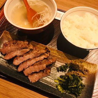 極厚芯たん定食(伊達の牛たん本舗 宮城ふるさとプラザ店)