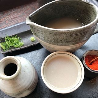 蕎麦湯(嵐山よしむら)