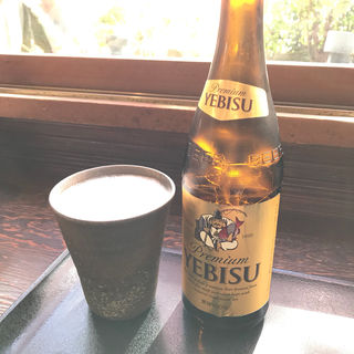 エビスビール 中瓶(嵐山よしむら)